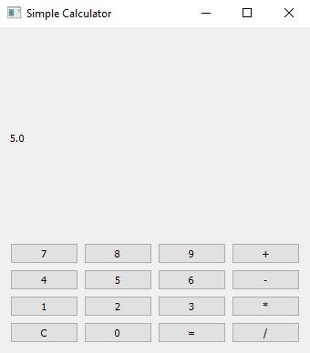 PyQt: Python PyQt simple calculator. Part-3