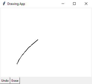 Tkinter: Freehand drawing and undo. Part-2