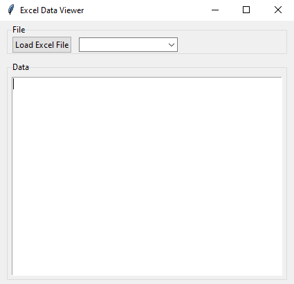 Tkinter: Python Excel data viewer with Tkinter. Part-1
