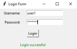 Tkinter: Create a Python login form with Tkinter's grid manager. part-3