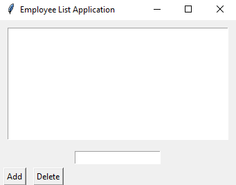 Tkinter: Create an employee list application with Python Tkinter. part-1
