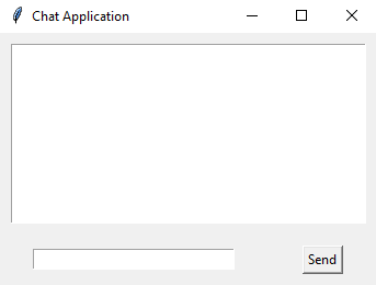 Tkinter: Create a chat application interface with Python Tkinter. part-1
