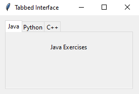 Tkinter: Python GUI Program: Creating a tabbed interface with Tkinter. Part-1