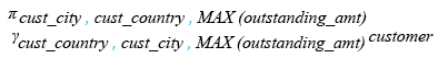 Relational Algebra Expression: SQL max() with group by on two columns.