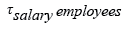 Relational Algebra Expression: List the employees in the ascending order of their salaries.