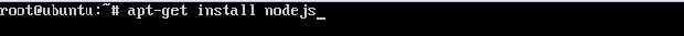 install node on linux using package manager step4