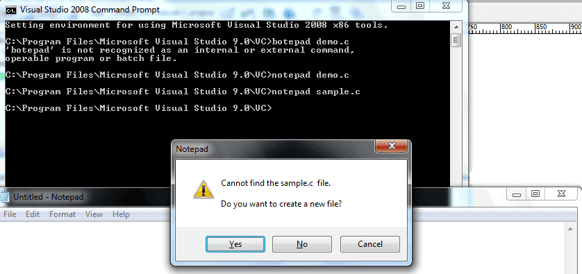 visual studio command prompt prompt